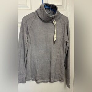 Kyodan Light Gray Crewneck Pullover with Drawstring